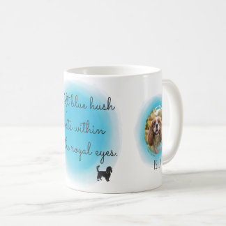 Cavalier Pastel Blue Mug with Custom Photos