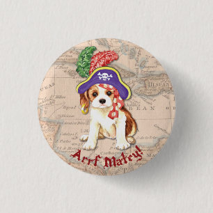 Cavalier Pirate 3 Cm Round Badge