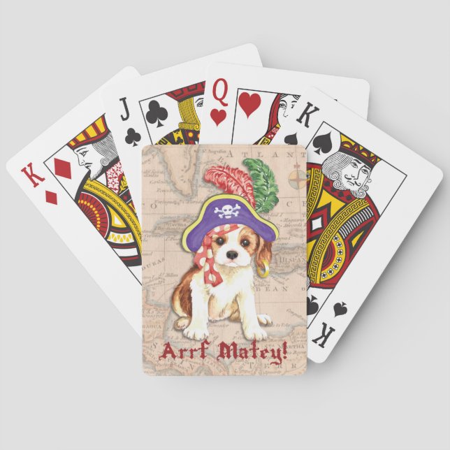 Cavalier Pirate Playing Cards (Back)