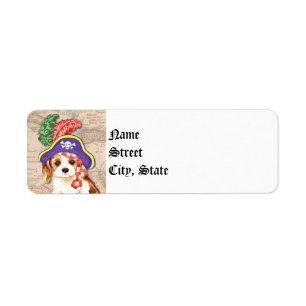 Cavalier Pirate Return Address Label