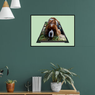 Cavalier Sooky Face Spaniel,  Poster