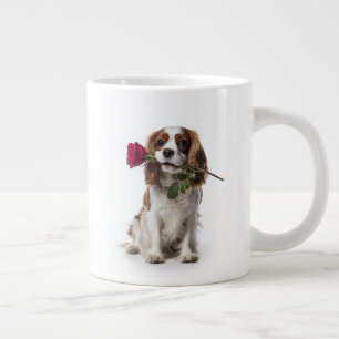 Cavalier Spaniel Love Large Coffee Mug
