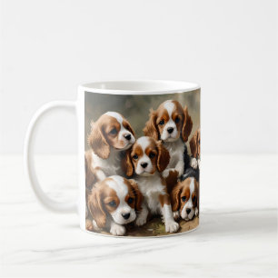 Cavalier Spaniel Puppies Just To Cute, Coffee Mug