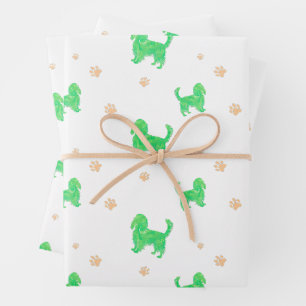 Cavalier Wrapping Paper – Minimal Green Gift