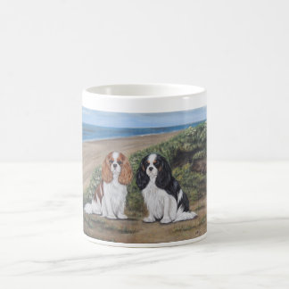 "Cavaliers at the beach" mug