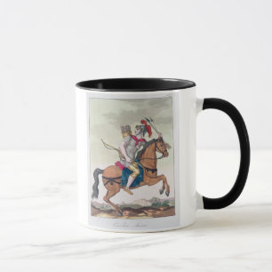 Cavalry Archer, from 'L'Antica Roma', 1825 (colour Mug