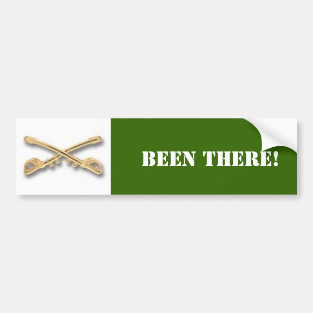 cavalry, BEEN THERE! Bumper Sticker (Front)