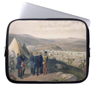 Cavalry Camp, plate from 'The Seat of War in the E Laptop Sleeve
