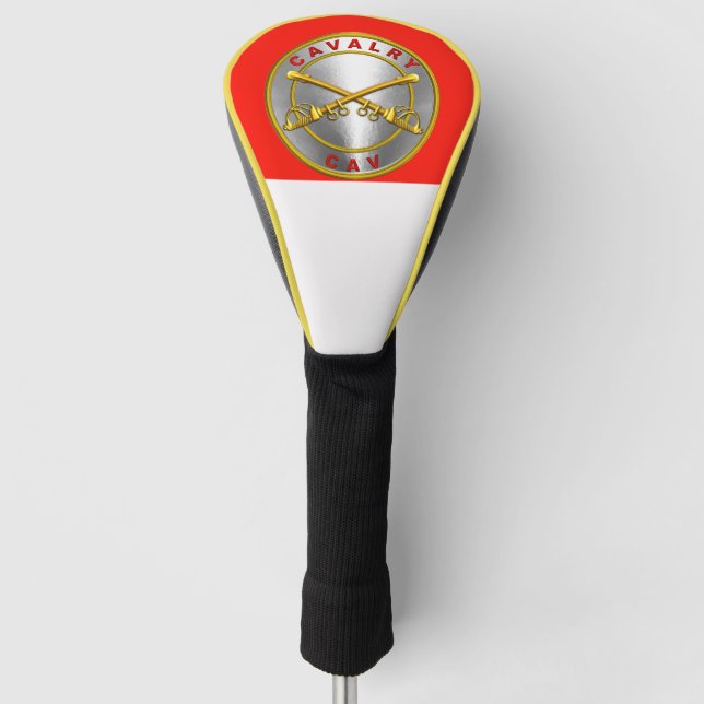 Cavalry CAV Golf Head Cover (Front)