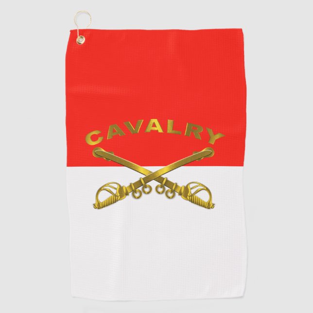 Cavalry CAV Golf Towel (Front)