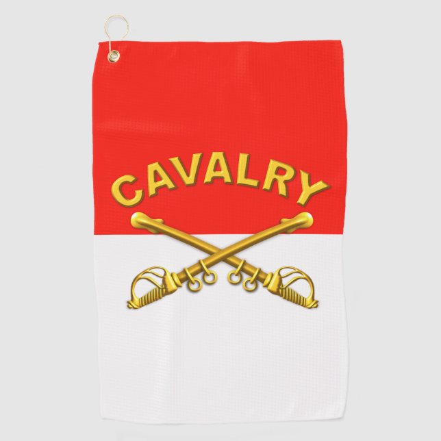 Cavalry CAV Golf Towel (Front)