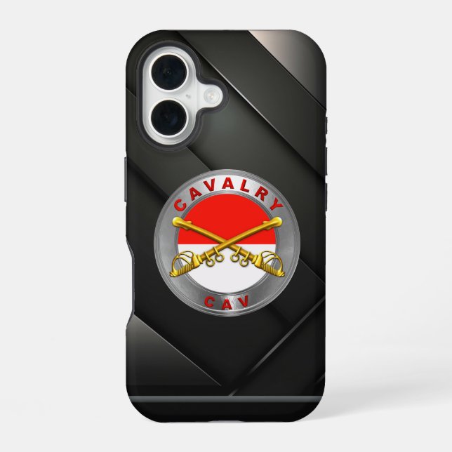 Cavalry CAV iPhone 16 Case (Back)