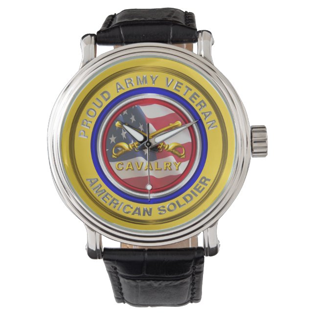 Cavalry “CAV” Veteran Watch (Front)