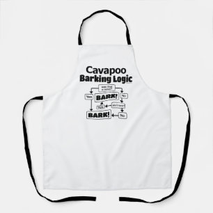 Cavapoo Barking Logic Apron