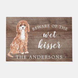 Cavapoo Dog Personalised Door Mat