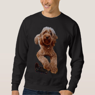Cavapoo Puppy Dog Gaming Cavalier King Charles Spa Sweatshirt