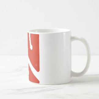 cave arrow flag coffee mug