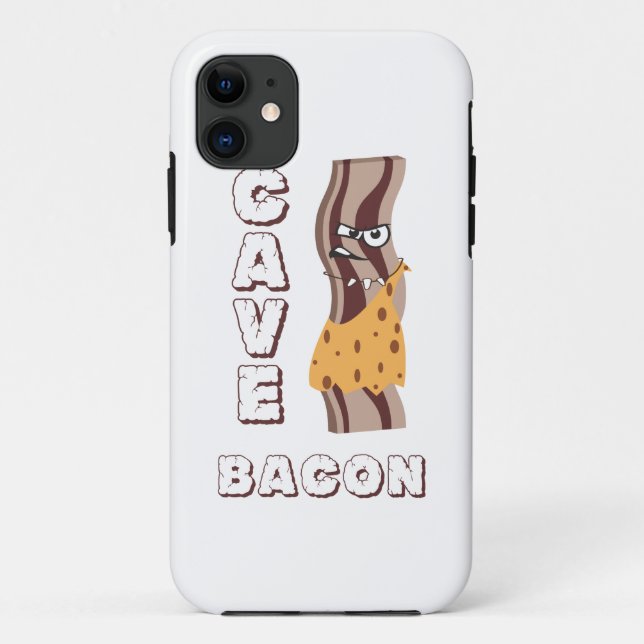 Cave Bacon Case-Mate iPhone Case (Back)