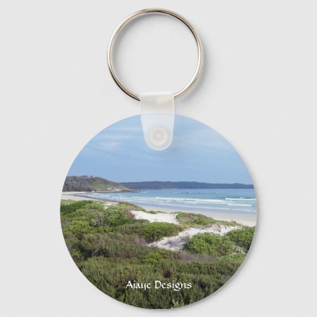 Cave Beach Key Ring (Front)