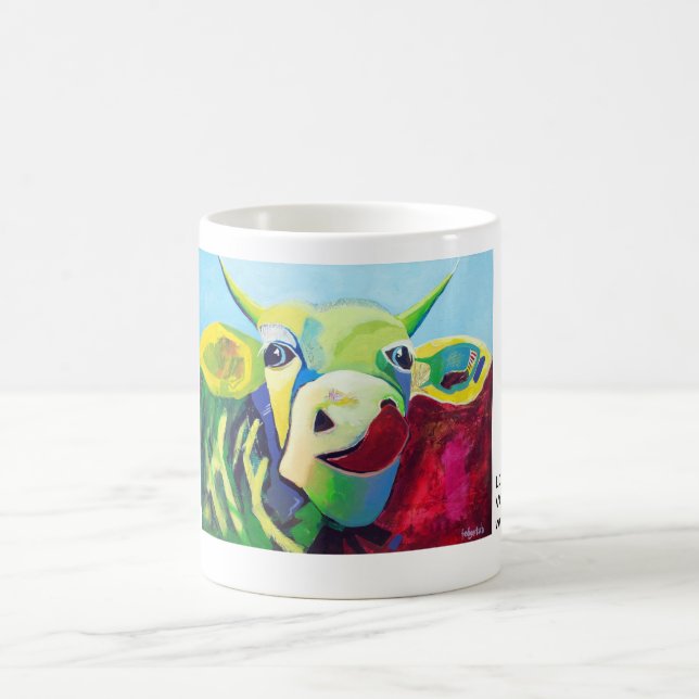 Cave cup: Lolita from pasture VII Coffee Mug (Center)
