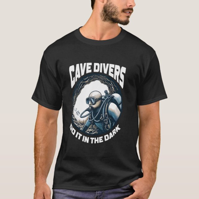 Cave Diving T-Shirt (Front)