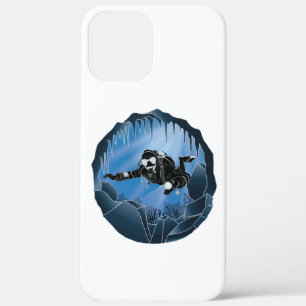 Cave Diving - Underwater Scuba Diver iPhone 12 Pro Max Case