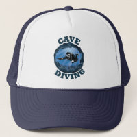 Cave Diving - Underwater Scuba Diver