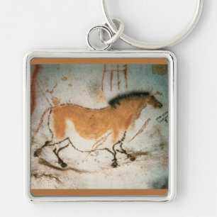 Cave drawings Lascaux French Prehistoric Key Ring