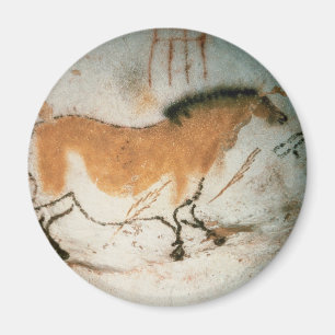 Cave drawings Lascaux French Prehistoric Magnet