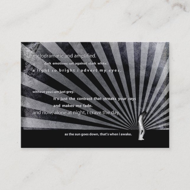 cave dweller. business card (Front)