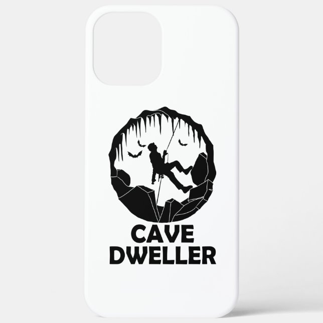 Cave Dweller - Caver Spelunking Speleology Case-Mate iPhone Case (Back)