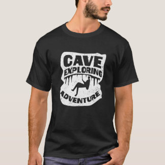 Cave Exploring Adventure Caving Spelunking Spelolo T-Shirt