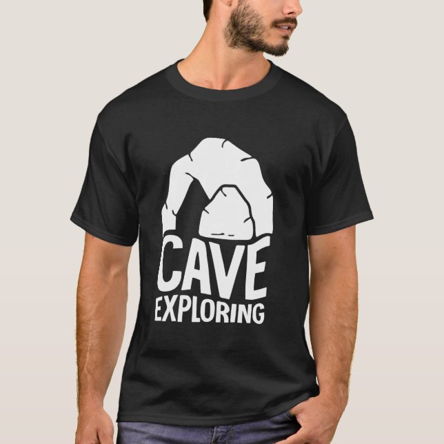 Cave Exploring T-Shirt (Front)