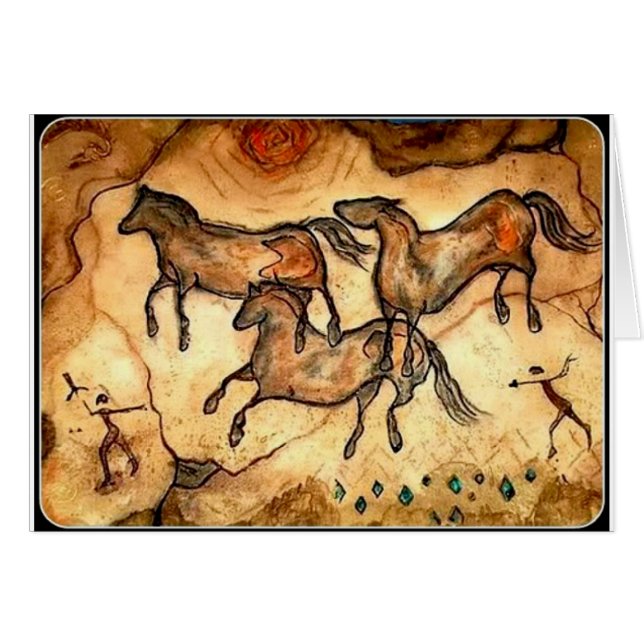 Cave Horses ** (Front Horizontal)