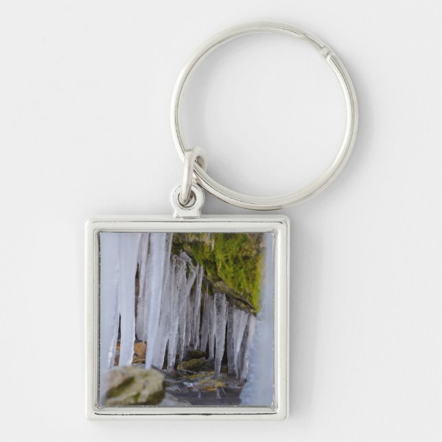 Cave Icicles Key Ring (Front)