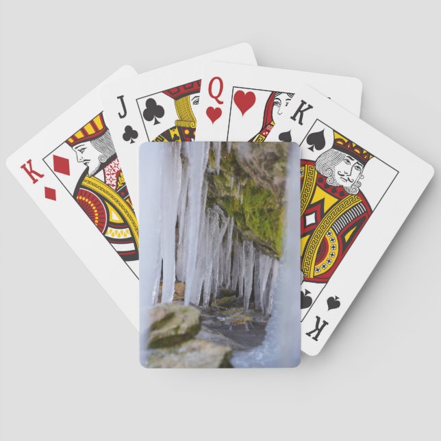 Cave Icicles Playing Cards (Back)