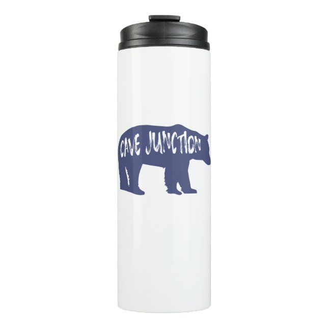 Cave Junction Oregon Bear Thermal Tumbler (Front)