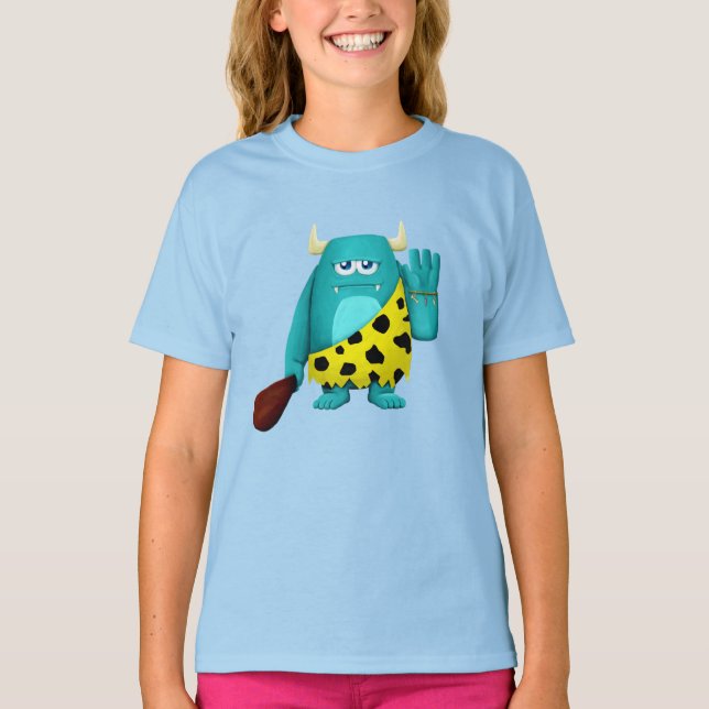 Cave Monster T-Shirt (Front)