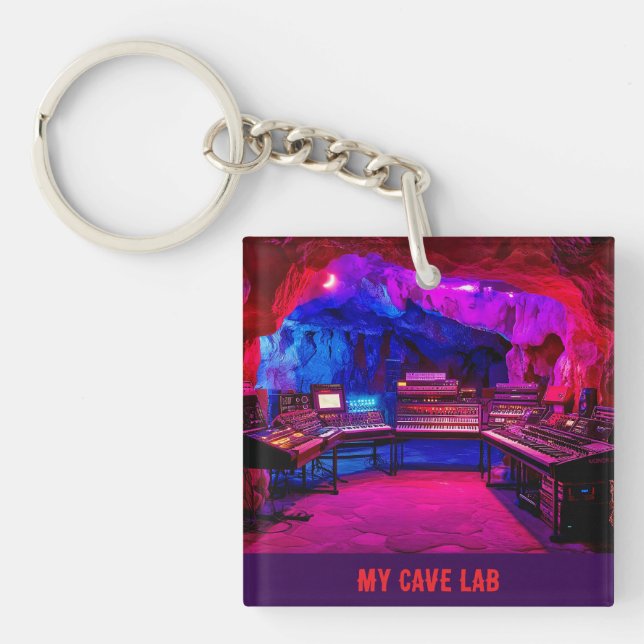 Cave Music Studio Key Ring (Front)