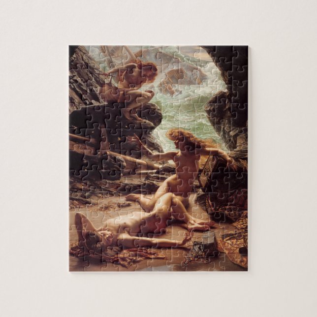 Cave Of The Storm Nymphs Jigsaw Puzzle (Vertical)
