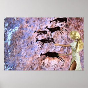 Cave Painting. poster
