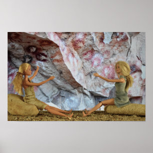 Cave Painting.  poster