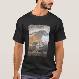 Cave Painting Prehistoric Horses In Lascaux Cave T-Shirt