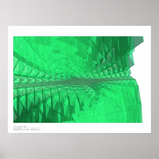 Cave - Programmatic Expression Poster (Front)