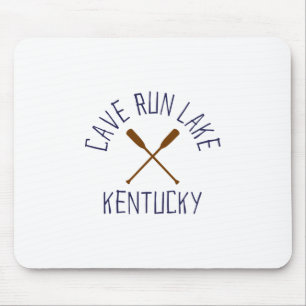 Cave Run Lake Kentucky Outdoors Vintage Mouse Pad