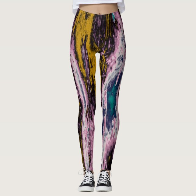 Cave Snow - Leggings (Front)