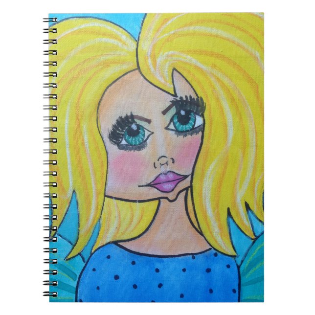 Cave Woman - Notebook - BLonde (Front)