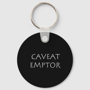 Caveat Emptor Key Ring