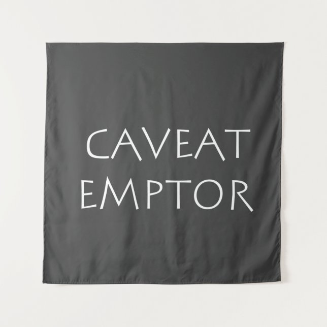 Caveat Emptor Tapestry (Front)