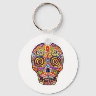Caveira Funny Key Ring